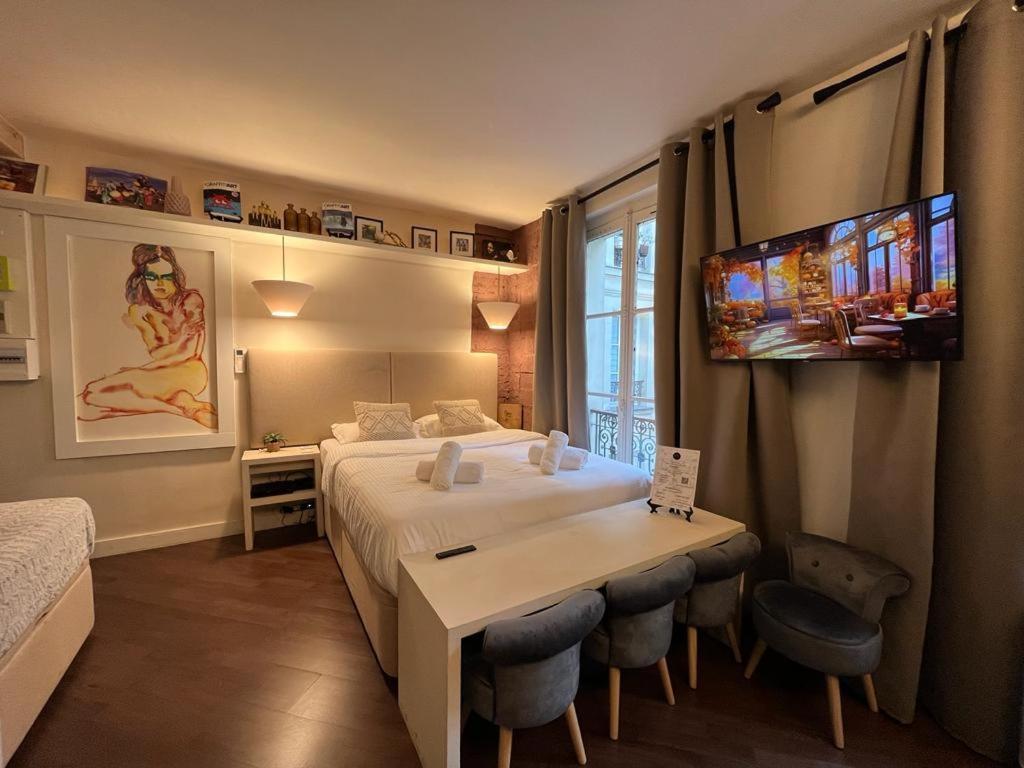 شقة Studio Pompidou - Rue Des Temples 3 Places باريس المظهر الخارجي الصورة
